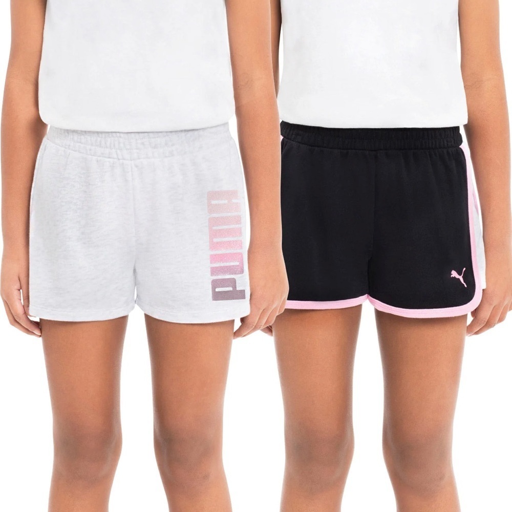 Girls Puma Shorts (2Pack)